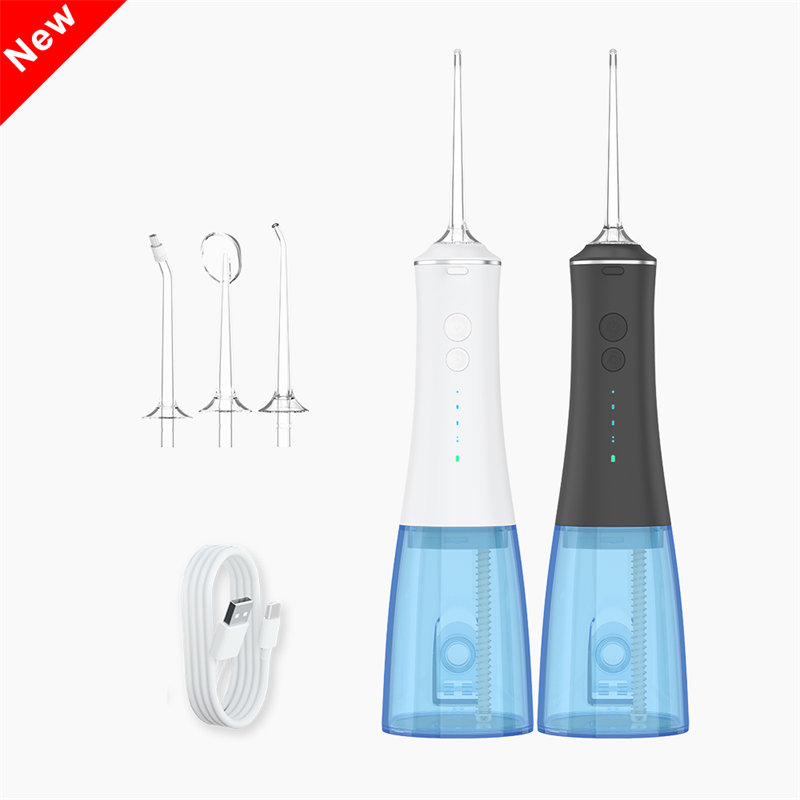 Draagbare waterflosser met grote capaciteit van 280 ml